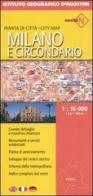 Milano e circondario 1:16 000. Ediz. multilingue edito da De Agostini
