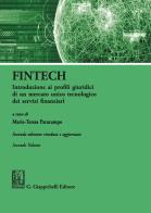 FinTech. Introduzione ai profili giuridici di un mercato unico tecnologico dei servizi finanziari vol.2 edito da Giappichelli