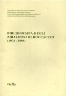 Bibliografia degli Zibaldoni di Boccaccio (1976-1995) edito da Viella