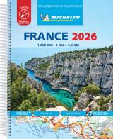 France. Atlas routier et touristique 2026 1:250.000. Ediz. plastificata edito da Michelin Éditions