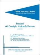 Seminari del consiglio nazionale forense edito da Ist. Poligrafico dello Stato