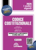 Codice costituzionale di Vincenzo Satta edito da La Tribuna