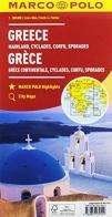 Grecia, Cicladi, Corfù, Sporadi 1:300.000 edito da Marco Polo
