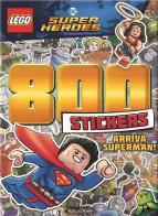 Arriva Superman! Lego DC. 800 stickers. Ediz. a colori edito da Crealibri