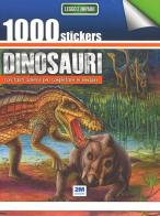 1000 stickers dinosauri. Con tanti adesivi per completare le immagini edito da 2M