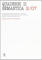 Quaderni di semantica (2007) vol.2 edito da CLUEB