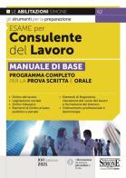 Esame per consulente del lavoro. Manuale di base. Programma completo per la prova scritta e orale. Con espansione online edito da Edizioni Giuridiche Simone