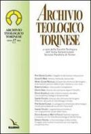 Archivio Teologico Torinese (2011) vol.2 edito da Elledici