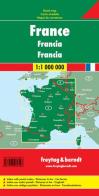 France 2017 1:1.000.000 edito da Freytag & Berndt