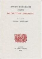 Oratio «De doctore umbratico» di David Ruhnken edito da Vivarium