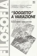 «Soggetto» a variazione edito da BFS Edizioni