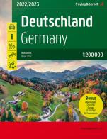 Deutschland, Autoatlas 1:200.000. Ediz. a spirale. Con Karte edito da Freytag & Berndt