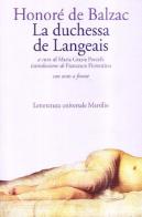 La duchessa de Langeais di Honoré de Balzac edito da Marsilio