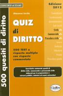 Quiz di diritto. Diritto civile, commerciale, procedura civile di Giacomo Levita edito da CieRre