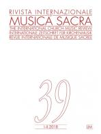 Rivista internazionale di musica sacra (2018) vol.1-2 edito da LIM