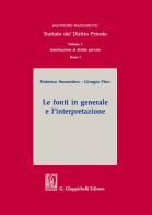 Le fonti in generale e l'interpretazione vol.1 di Federico Sorrentino, Giorgio Pino edito da Giappichelli