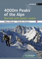 4000 m peaks of the Alps. Normal and classic routes di Marco Romelli, Valentino Cividini edito da Idea Montagna Edizioni