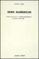 Serie numeriche di Donato Greco edito da Liguori
