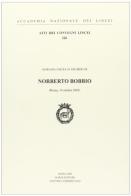Norberto Bobbio edito da Accademia Naz. dei Lincei