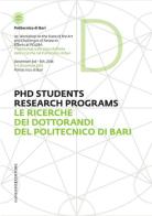 Le ricerche dei dottorandi del Politecnico di Bari. Ediz. italiana e inglese edito da Gangemi Editore