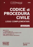 Codice di procedura civile e leggi complementari. Con aggiornamento online edito da Edizioni Giuridiche Simone