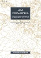 L' analisi linguistica e letteraria (2015) vol.2 edito da EDUCatt Università Cattolica