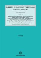 Diritto e processo tributario (2022) vol.1 edito da Edizioni Scientifiche Italiane