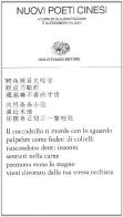 Nuovi poeti cinesi edito da Einaudi
