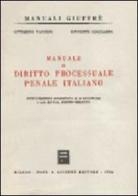 Manuale di diritto processuale penale italiano. Nuova edizione aggiornata al 30 giugno 1986 di Ottorino Vannini, Giuseppe Cocciardi edito da Giuffrè