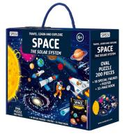 Space. The solar system. Travel, learn and explore. Libro puzzle. Nuova ediz. Con puzzle di Matteo Gaule, Nadia Fabris edito da Sassi
