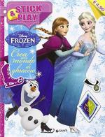 Crea un mondo di ghiaccio. Stick & play. Frozen. Con adesivi. Ediz. illustrata di Tea Orsi edito da Disney Libri