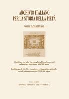Archivio italiano per la storia della pietà vol. 37 edito da Edizioni di Storia e Letteratura