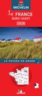 France Nord-Ouest 1:500.000 edito da Michelin Éditions