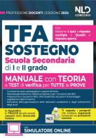 TFA. Docenti di sostegno scuola secondaria di I e II grado. Manuale di preparazione con teoria, quesiti e test. Teoria + Quiz + Tracce per tutte le prove. Nuova ediz di Alessandro Barca, Mariella Tripaldi edito da Nld Concorsi