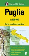 Puglia 1:200.000. Carta stradale e turistica edito da Touring