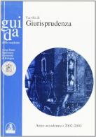 Guida dello studente per la Facoltà di giurisprudenza. Anno accademico 2002-2003 edito da CLUEB