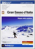 Gran sasso d'Italia. Mappa dello sciatore edito da Technopress