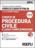 Codice di procedura civile e leggi complementari edito da Hoepli