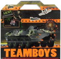 Army. Color & stickers Teamboys. Con adesivi edito da Edibimbi