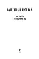 Laureatus in Urbe vol.4-5 edito da Aracne (Genzano di Roma)