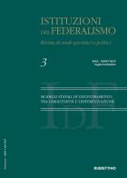 Istituzioni del federalismo. Rivista di studi giuridici e politici (2023) vol.3 edito da Rubbettino