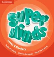 Super Minds. Level 4. Posters (10) di Herbert Puchta, Günter Gerngross edito da Cambridge University Press