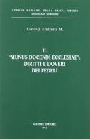 Il munus docendi Ecclesiae: diritti e doveri dei fedeli