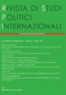 Rivista di studi politici internazionali (2020) vol.4 edito da Studium