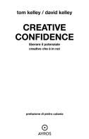 Creative confidence di Tom Kelley, David Kell edito da Ayros