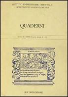 Quaderni. Vol. 3-4 edito da Liguori