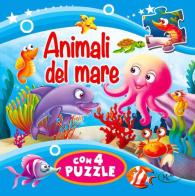 Animali del mare. Libro puzzle edito da Mklibri