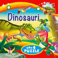 Dinosauri. Libro puzzle edito da Mklibri