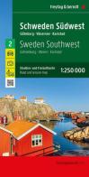 Svezia sud-ovest 1:250.000. Nuova ediz. edito da Freytag & Berndt