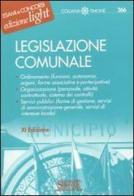 Legislazione comunale edito da Edizioni Giuridiche Simone